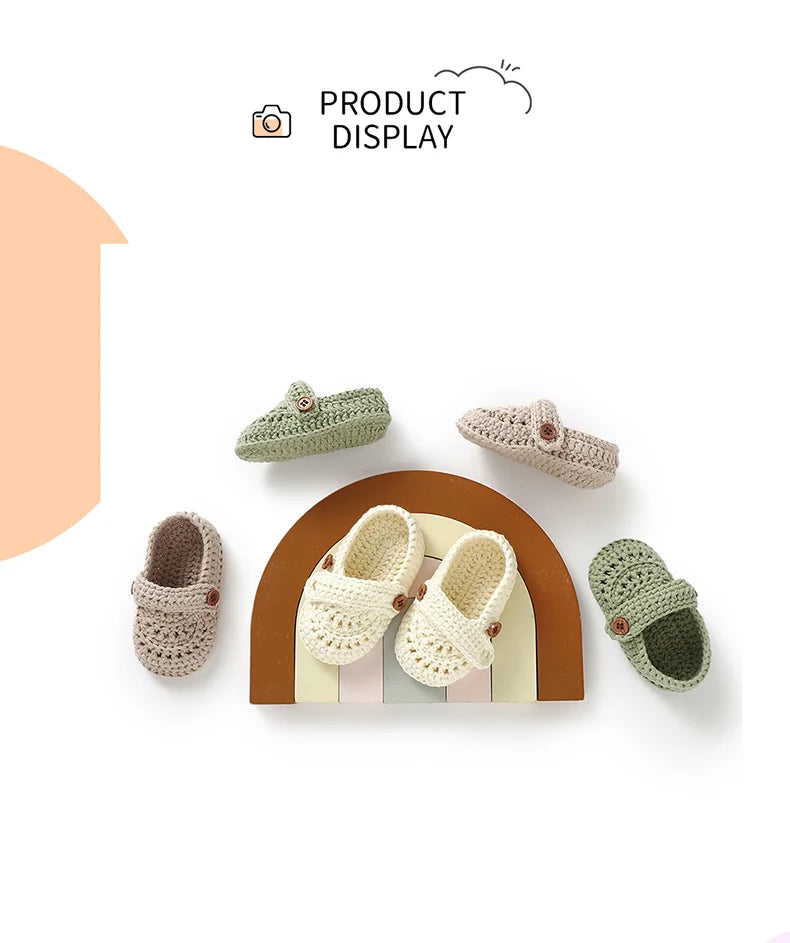 đ§Šđ¶ Chaussons BĂ©bĂ© en Coton TricotĂ© â Mi-Saison â Unisexe 0 Ă 18 Mois â Boucle & Confort Absoluâą - PlanĂšte bĂ©bĂ©