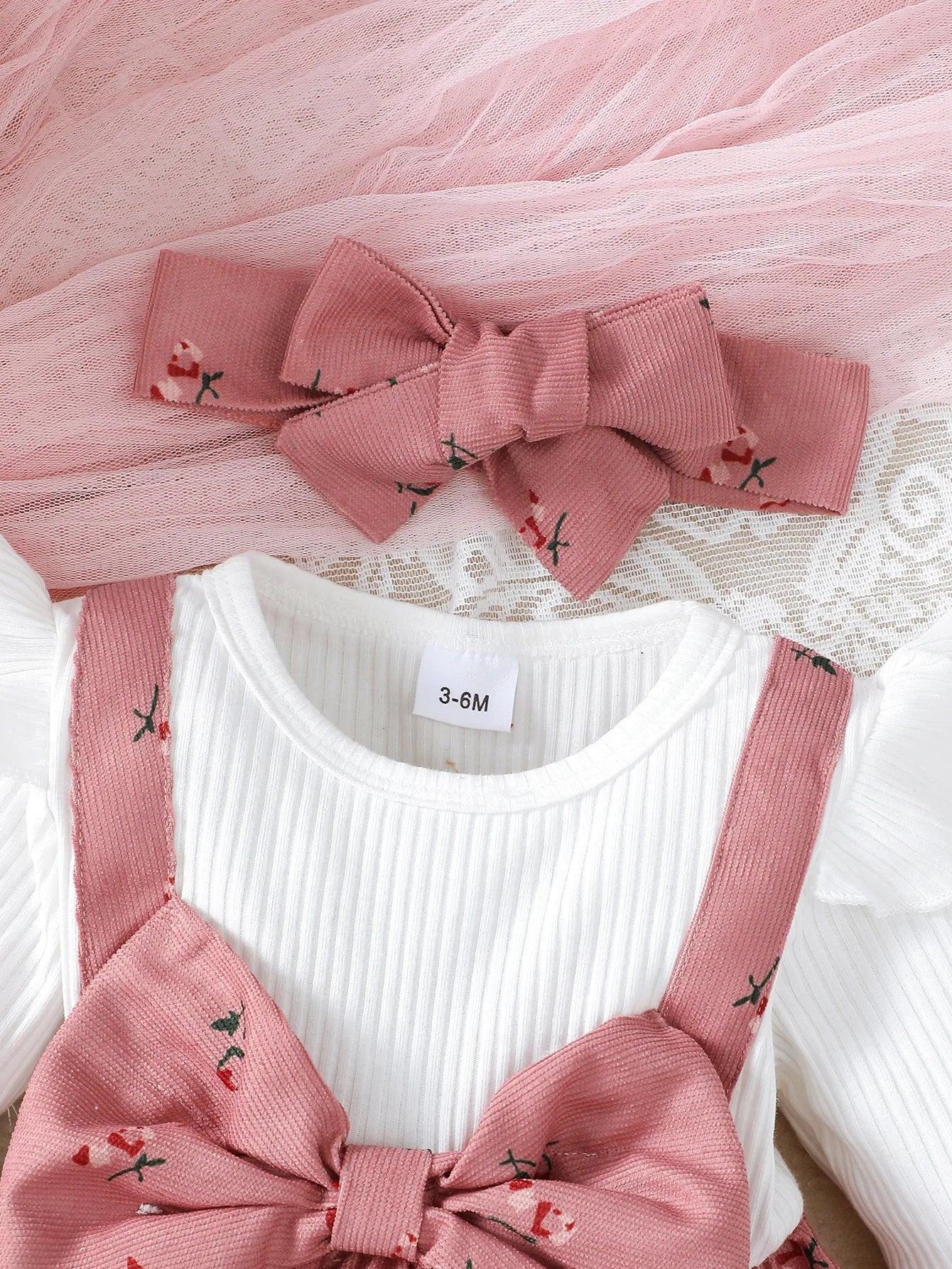 🌸 Robe Princesse Bébé Fille à Fleurs + Bandeau – 2 Pièces Élégance Mioglrie 👑💕™ - Planète bébé
