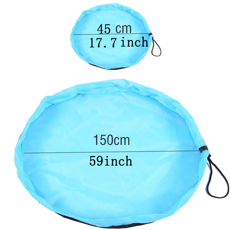 đđ§ž Tapis de Jeu et Sac de Rangement pour Jouets â Grand Format Durable & Pliable â IdĂ©al Enfants & Parentsâą - PlanĂšte bĂ©bĂ©