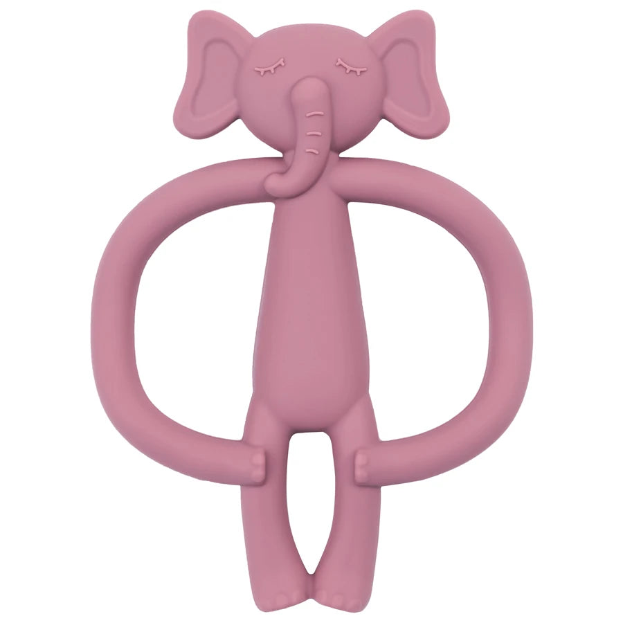 🦷🎁 Anneau de Dentition en Silicone – Cadeau Bébé – Jouet à Mâcher Durable et Sûr pour Nouveau-né™ - Planète bébé