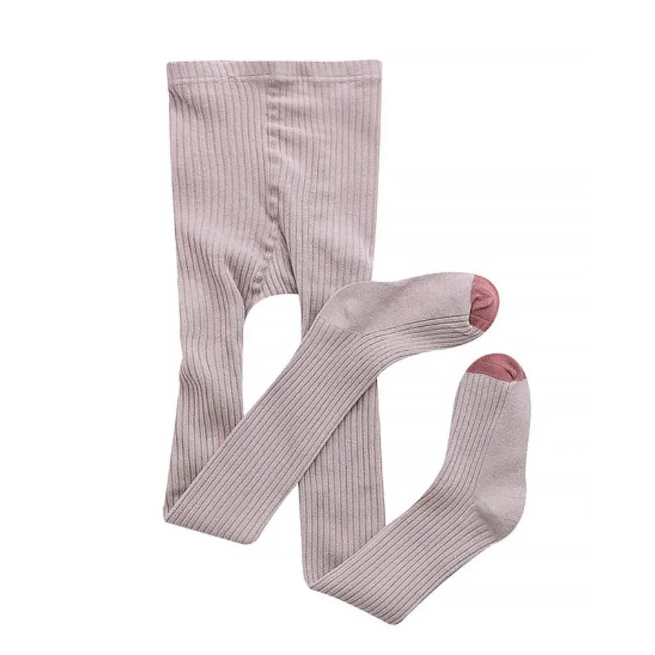 Collants Bébé en Coton Côtelé – Confort