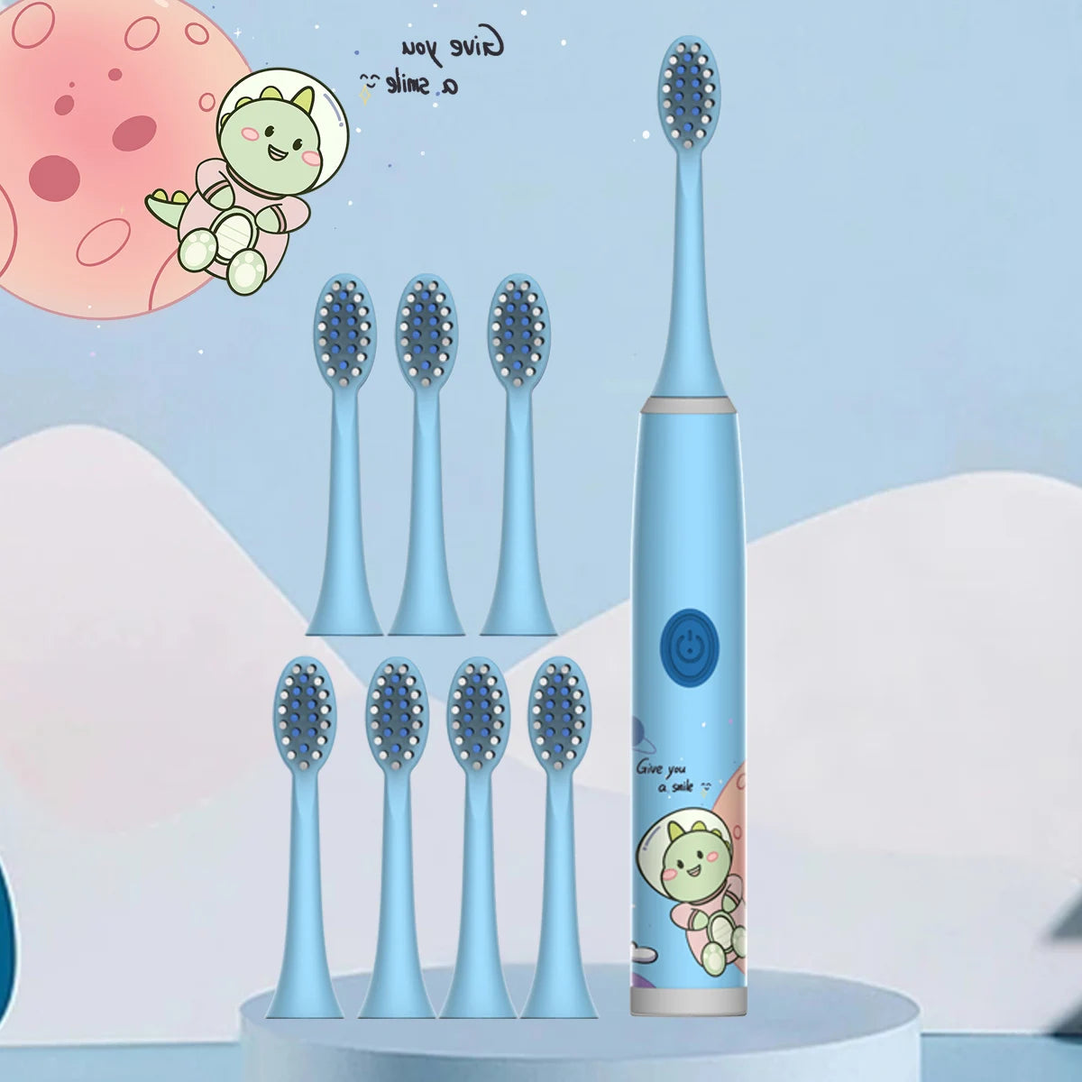 Brosse à Dents Électrique Enfant (Sans Pile)™