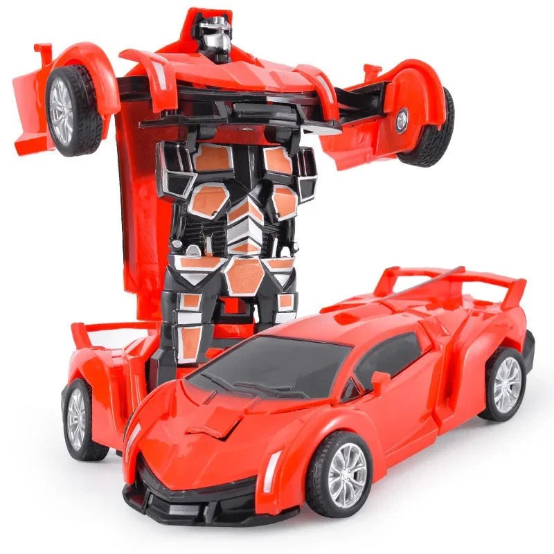 Voiture Robot Transformable à Inertie® - Planète bébé