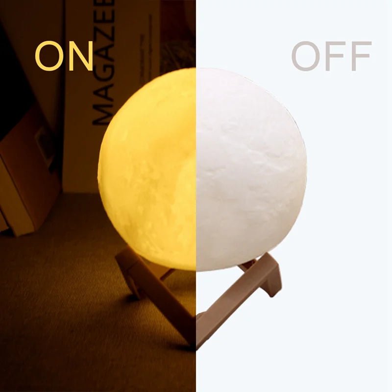 đ Veilleuse Lune Galaxy â Lampe de Lecture LED pour Enfants & Chambreâą - PlanĂšte bĂ©bĂ©