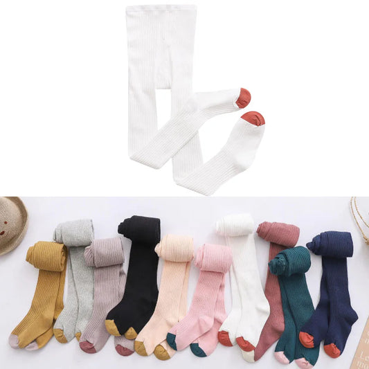 Collants Bébé en Coton Côtelé – Confort
