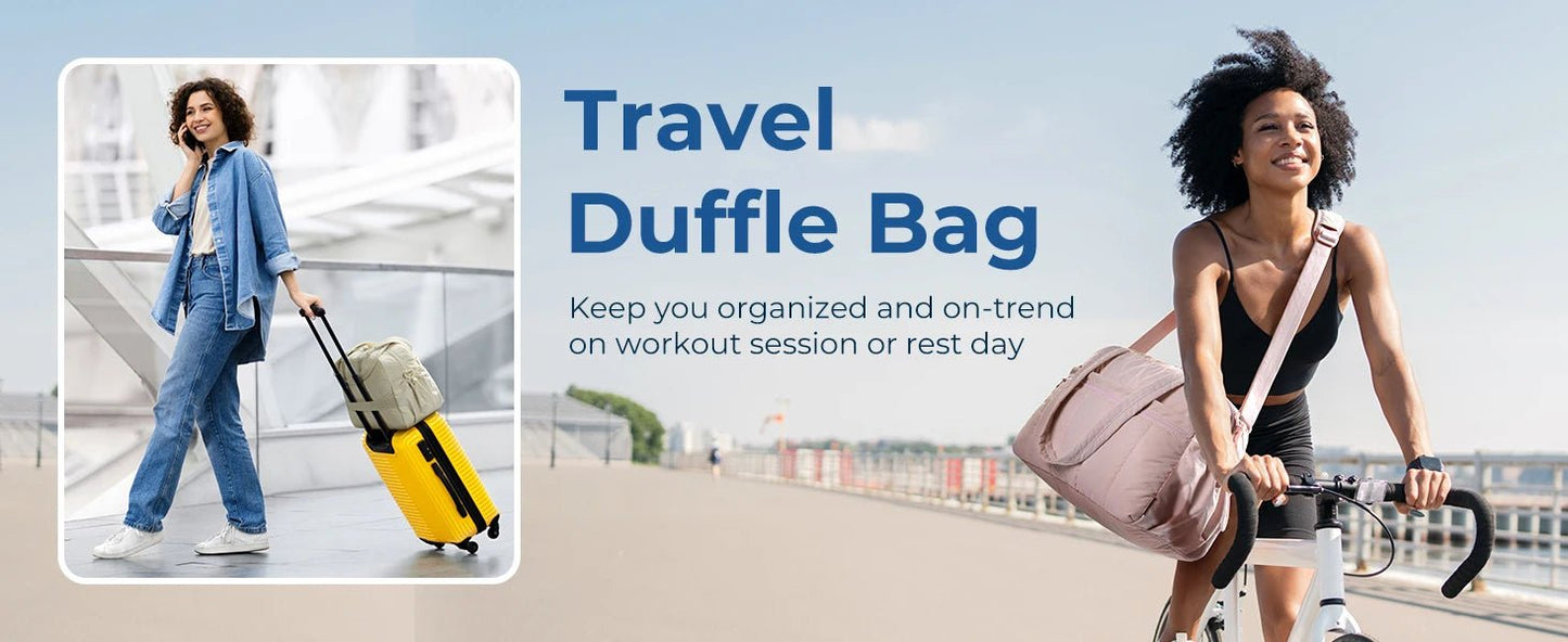 🎒 Sac de Voyage BAGSMART Femme – Grand Format avec Bandoulière™ - Planète bébé