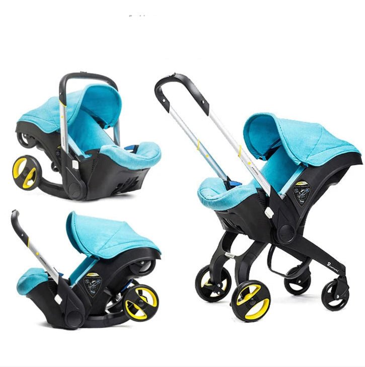 Poussette Bébé 2 en 1 avec Siège Auto - Planète bébé