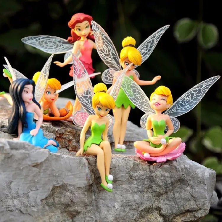 Figurines Fée Clochette 6pcs ™ - Planète bébé