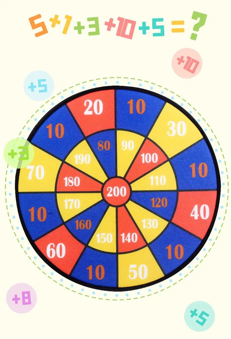 đŻ Jeu de FlĂ©chettes Ăducatif avec Balles Collantes â Pour Enfants de 3 Ă 7 Ansâą - PlanĂšte bĂ©bĂ©