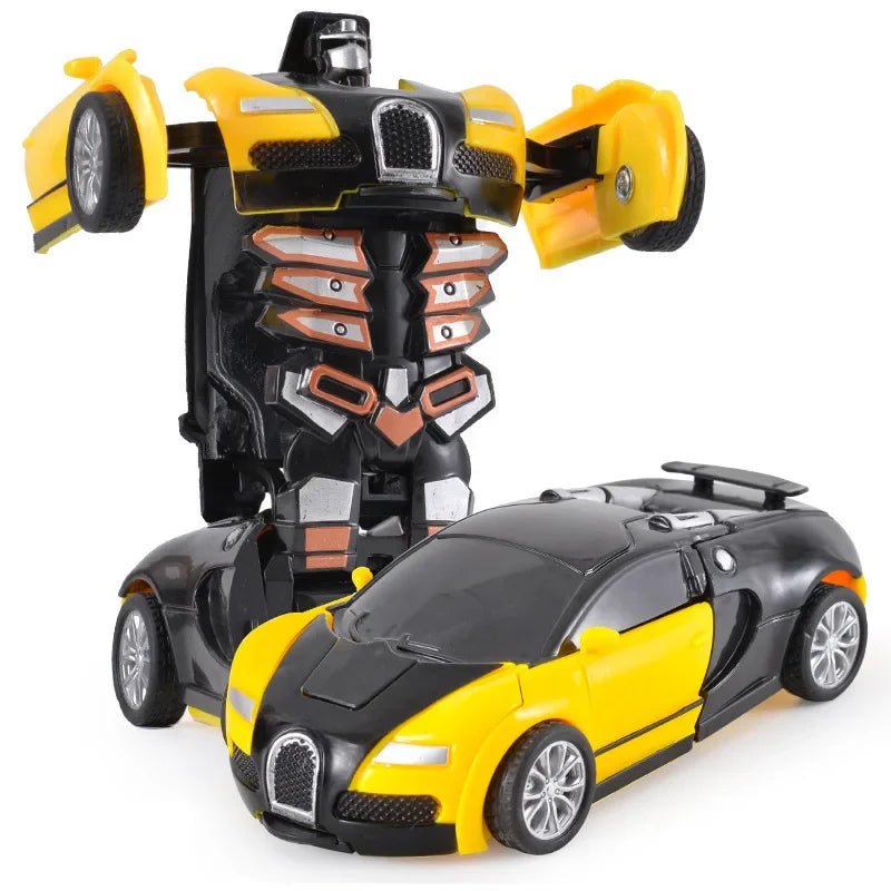 Voiture Robot Transformable à Inertie® - Planète bébé