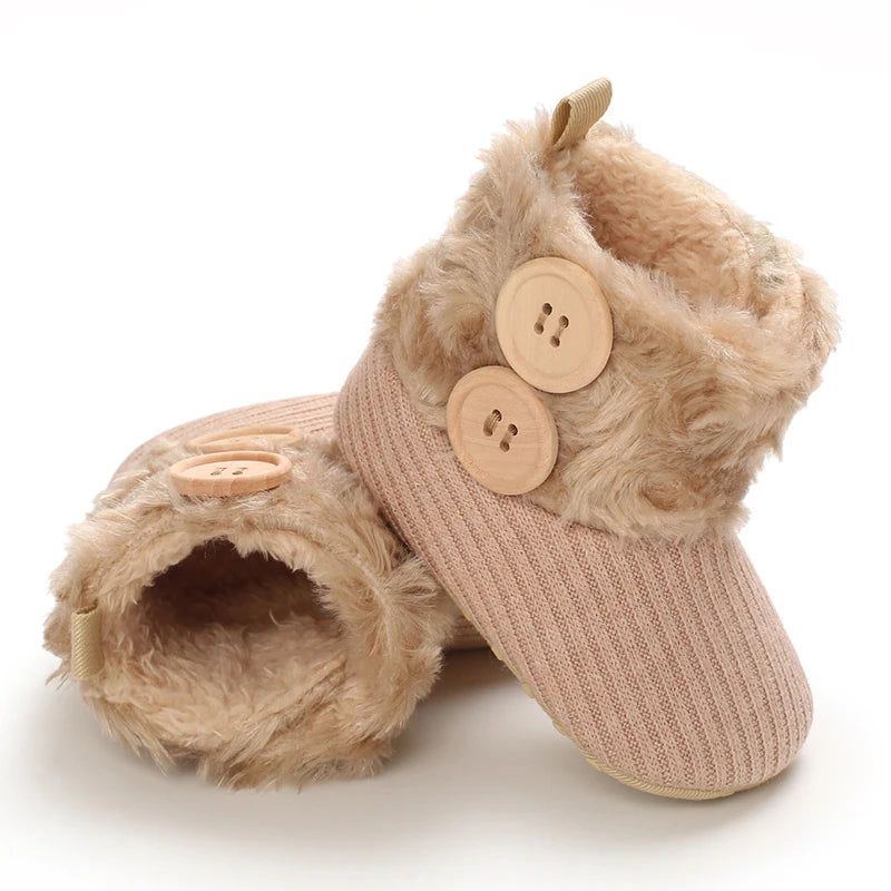 đ§žâïž Chaussures dâHiver BĂ©bĂ© â Premiers Pas AntidĂ©rapants â Doublure Coton Chaud â Motif Cartoonâą - PlanĂšte bĂ©bĂ©