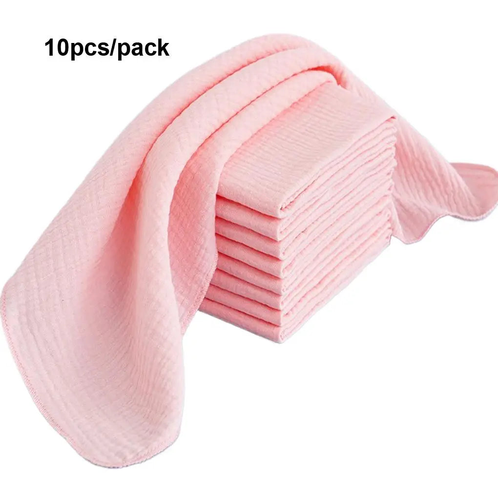 đŒđ§Œ Lot de 10 Couches en Gaze BĂ©bĂ© â 100% Coton â RĂ©utilisables & Lavables â 43x45cm â Ultra Douces & Respirantesâą