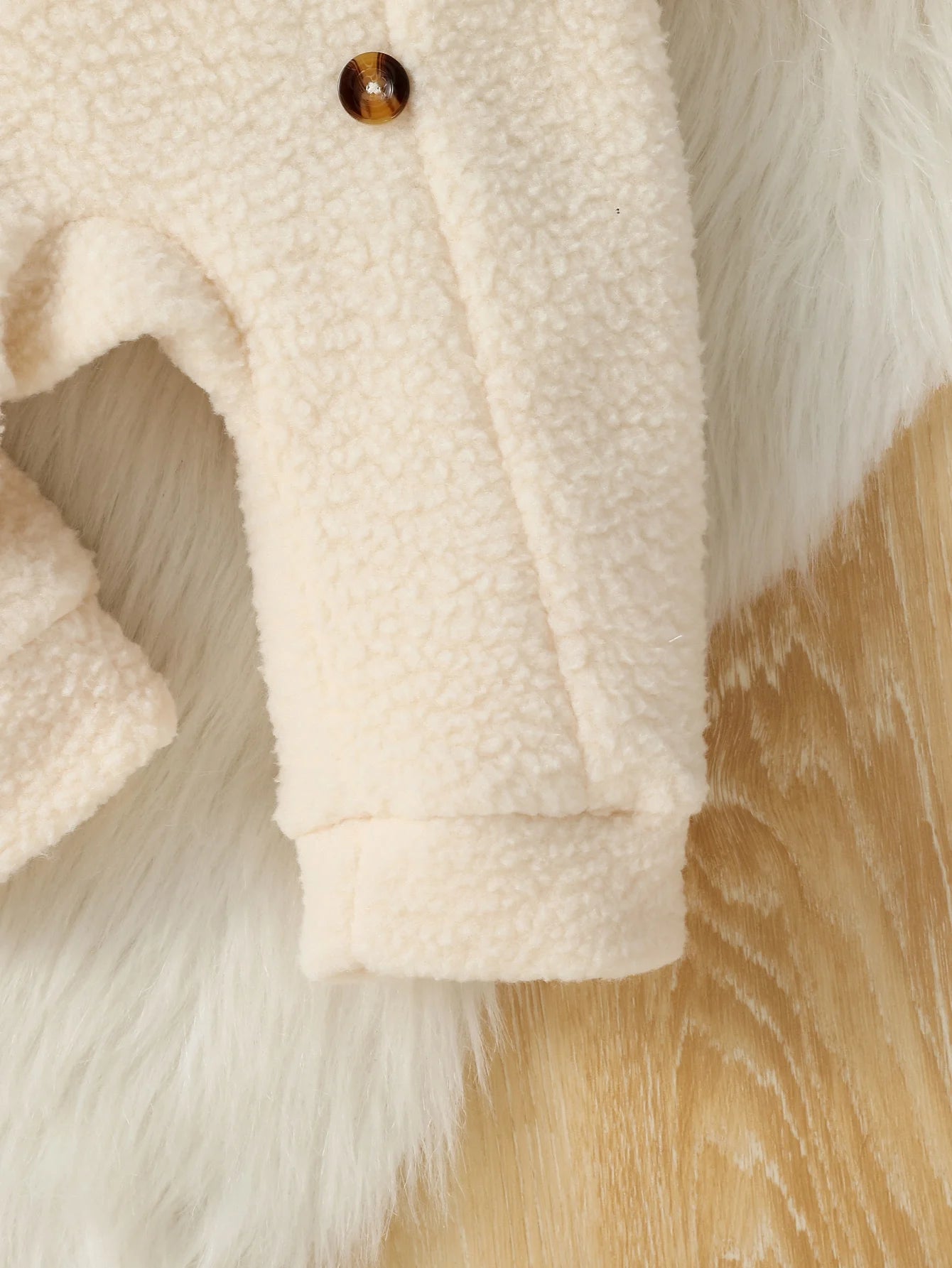 Combinaison Bébé Fille et Garçon en Polaire – Combinaison à Capuche Chaude Automne/Hiver 3M-24M™