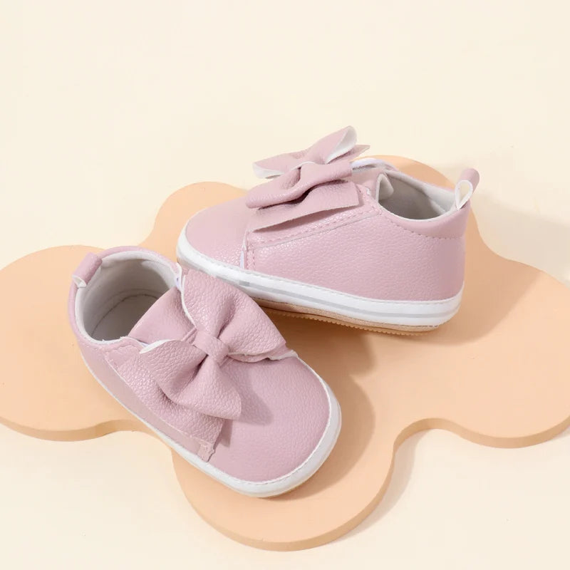 đŠđŁ Chaussures BĂ©bĂ© Fille â Similicuir Premium & NĆud Papillon â Premiers Pas ĂlĂ©gants â 0 Ă 18 Moisâą