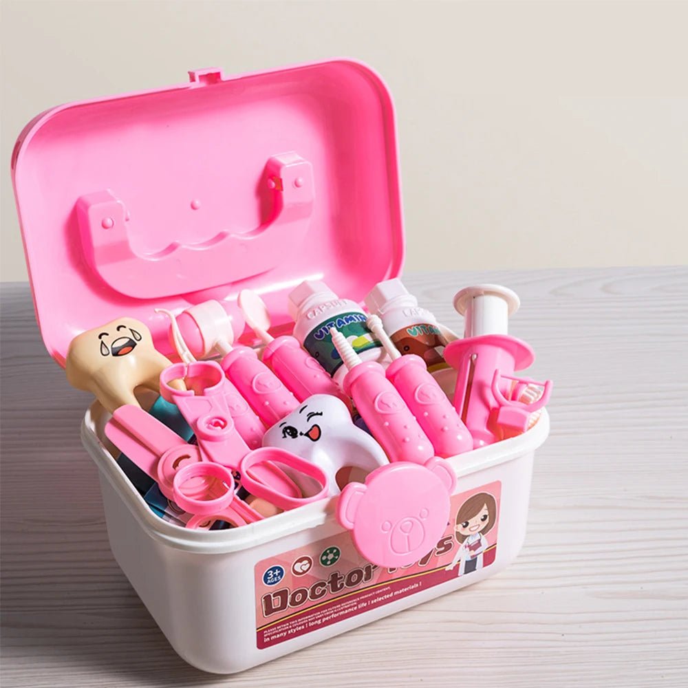 Set de Jeu Docteur pour Enfants – Mallette de Simulation avec Accessoires Médicaux - Planète bébé
