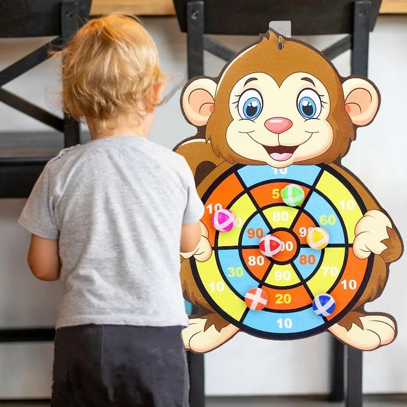đŻ Jeu de FlĂ©chettes Ăducatif avec Balles Collantes â Pour Enfants de 3 Ă 7 Ansâą - PlanĂšte bĂ©bĂ©