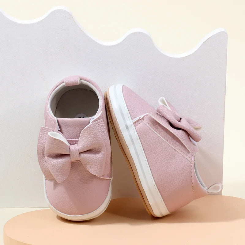 đŠđŁ Chaussures BĂ©bĂ© Fille â Similicuir Premium & NĆud Papillon â Premiers Pas ĂlĂ©gants â 0 Ă 18 Moisâą