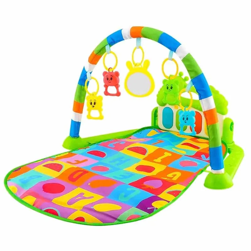 Tapis d’Éveil Musical Bébé avec Piano – Tapis d’Activité Éducatif 0-36 Mois