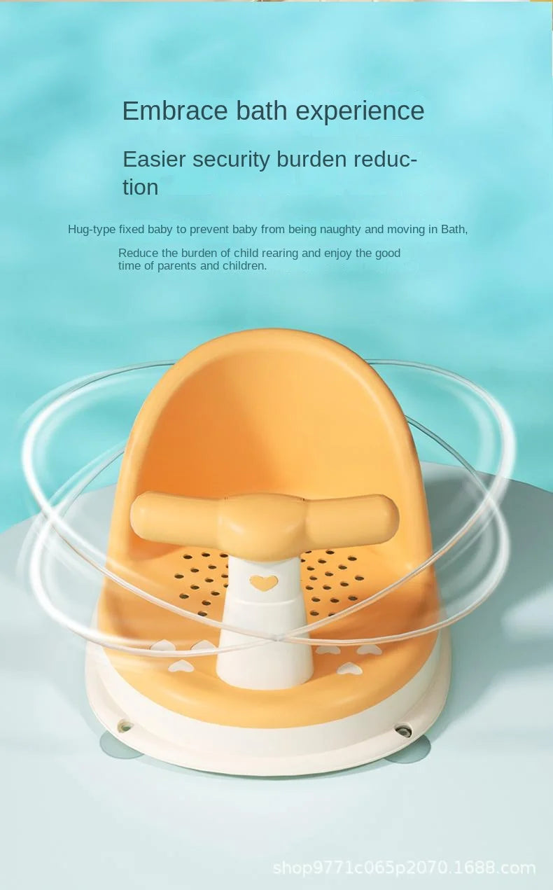 🚿 Siège de Douche Portable pour Enfant – Support de Bain pour Nouveau-nés et Jeunes Enfants™ - Planète bébé