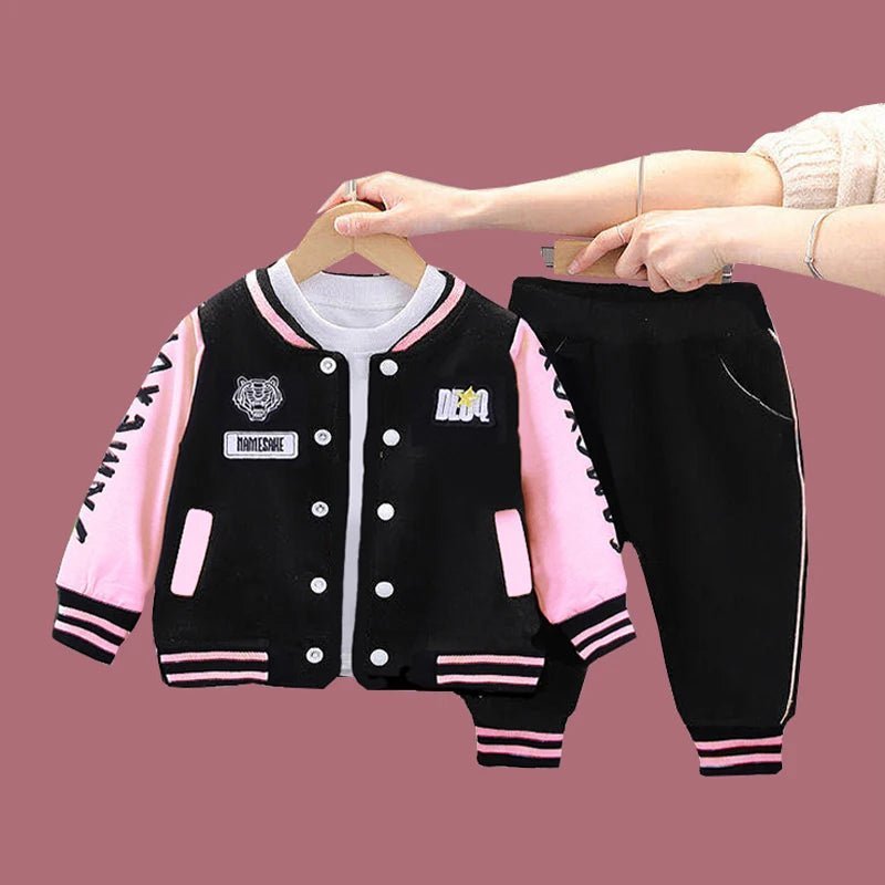 ensemble garçon 3 pièces veste baseball tigre - Planète bébé