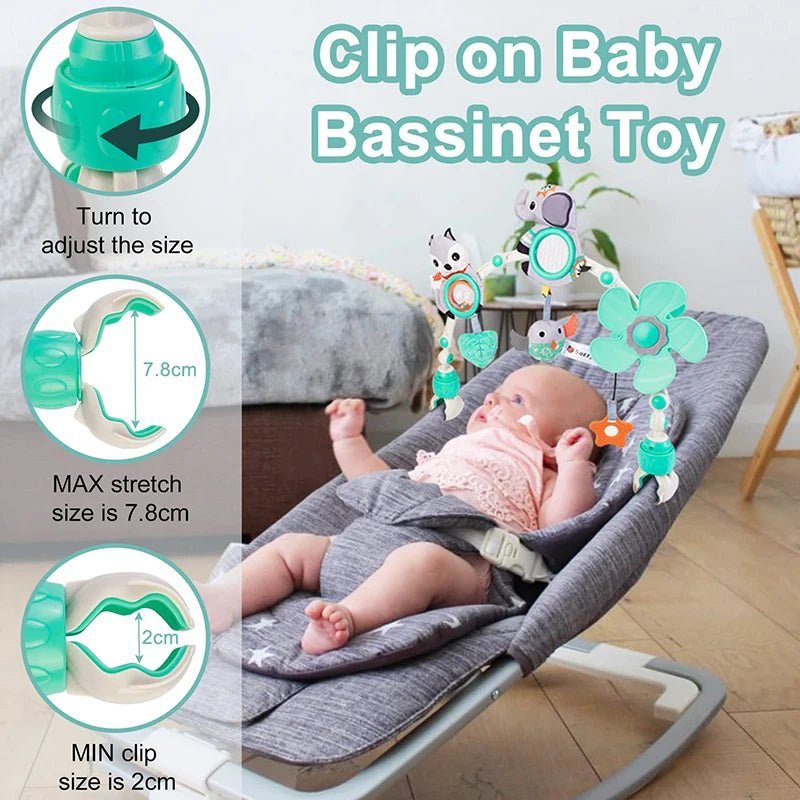 arche de jeu musicale poussette bébé - Planète bébé