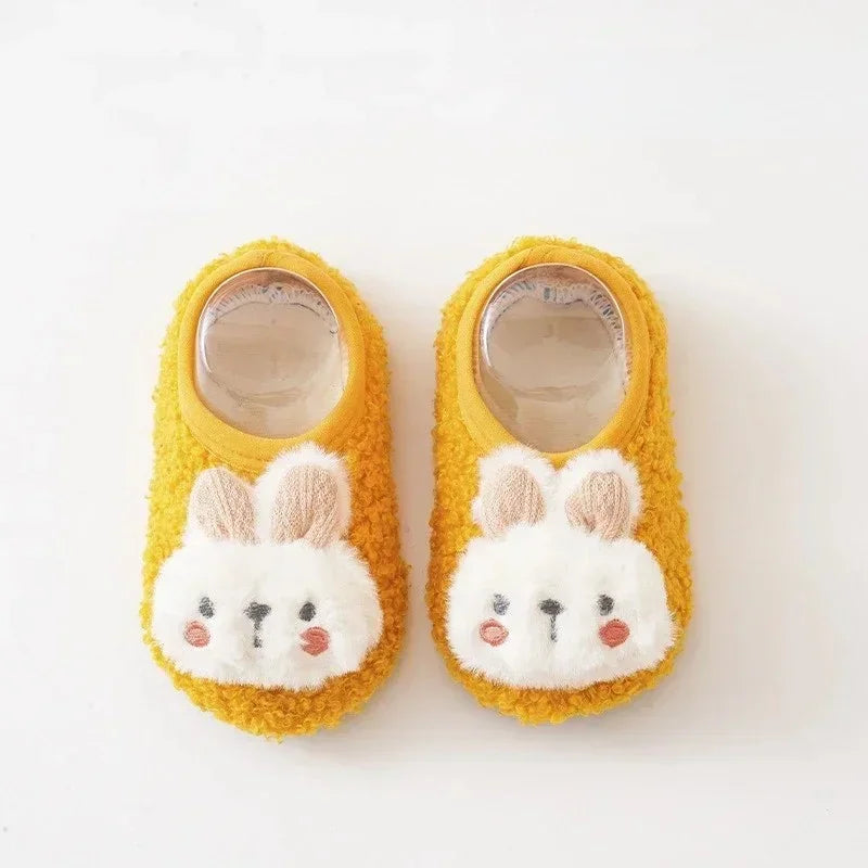 đ§žđ° Chaussons BĂ©bĂ© Hiver â Lapin Cartoon Doux & AntidĂ©rapants â 1 Ă 3 Ansâą