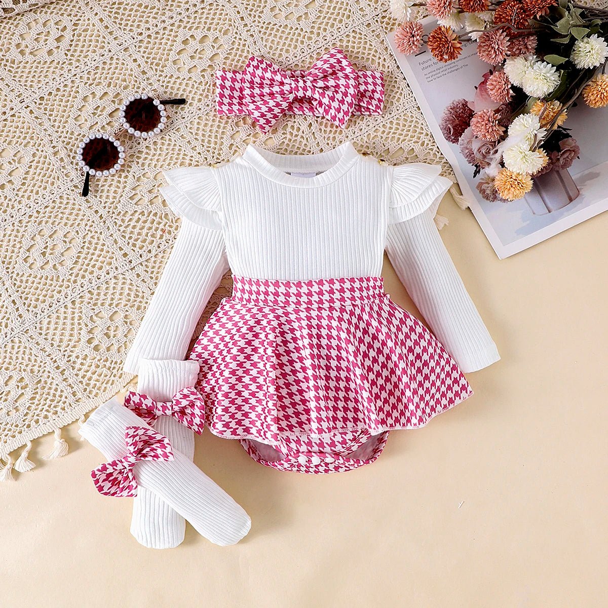 Ensemble Bébé Fille 3 Pièces® - Planète bébé