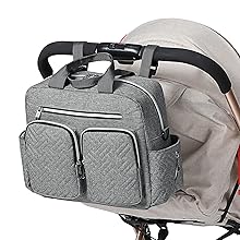 👜👶 Sac à Langer KONO – Élégant, Spacieux &amp; Pratique pour Parents Modernes™