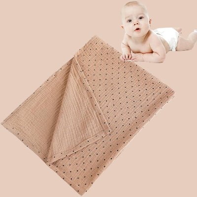 Couverture - SnugWrap™ - Marron Pointillé - Planète bébé