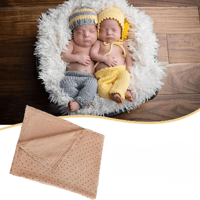 Couverture - SnugWrap™ - Marron Pointillé - Planète bébé