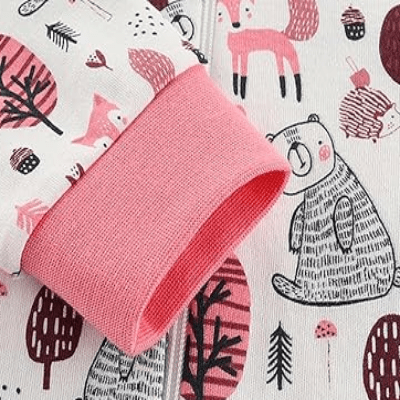 Barboteuse - UnisexRompers™ - Ours Rose - Planète bébé
