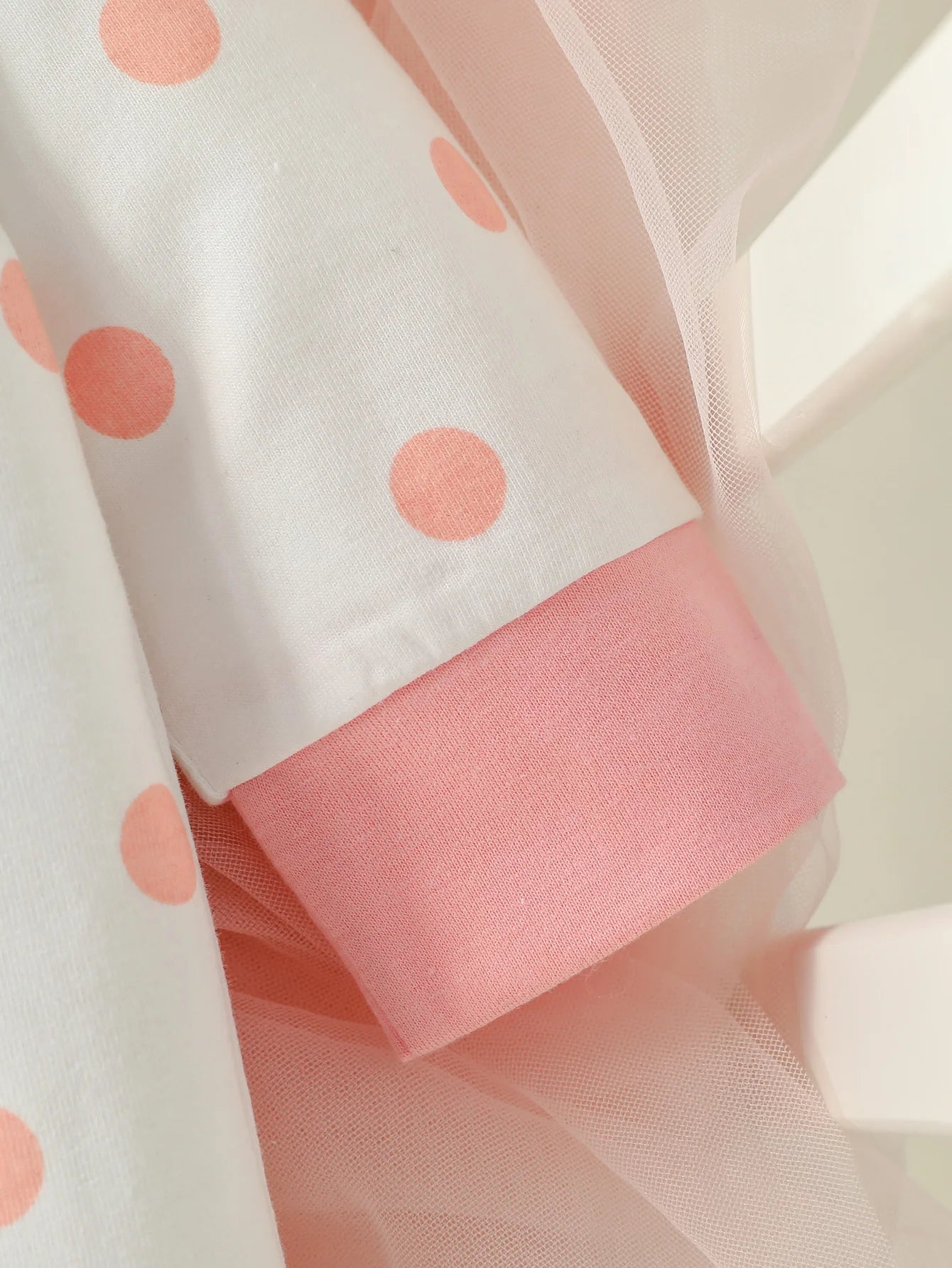 Ensemble Bébé Fille™ – 4 Pièces Polka Dot avec Patch Ours - Planète bébé