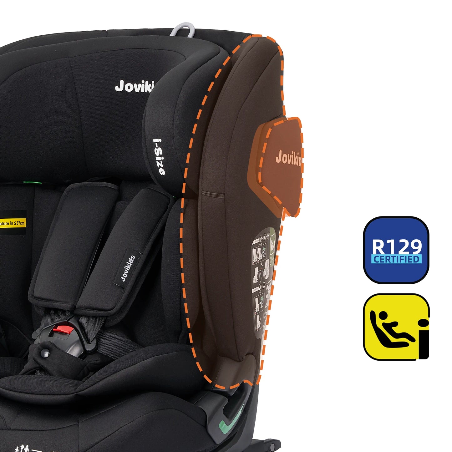 Jovikids CICI TT – Siège Auto Évolutif - Planète bébé