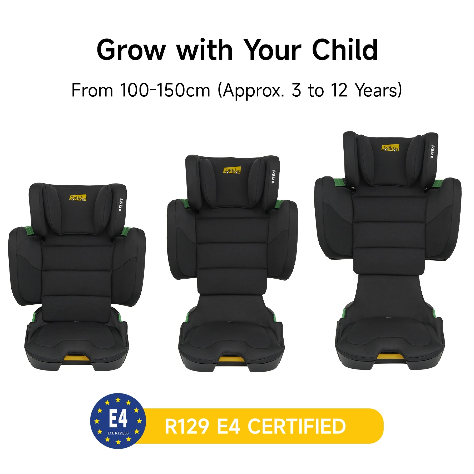 Siège Auto Jovikids Rober – Rehausseur avec Dossier Haut - Planète bébé