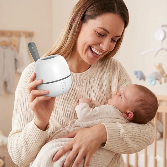 Boîte de Stérilisation Portable pour Tétine – UV 180s – Rechargeable et Compacte™