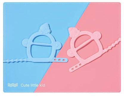 🍓👶 Jouet de Dentition Bébé – Sucette à Mâcher en Silicone en Forme de Fruit™