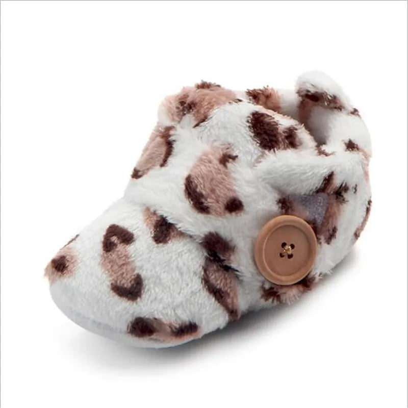 Chaussons Hiver Bébé Chauds – Premiers Pas Antidérapants &amp; Semelle Souple™