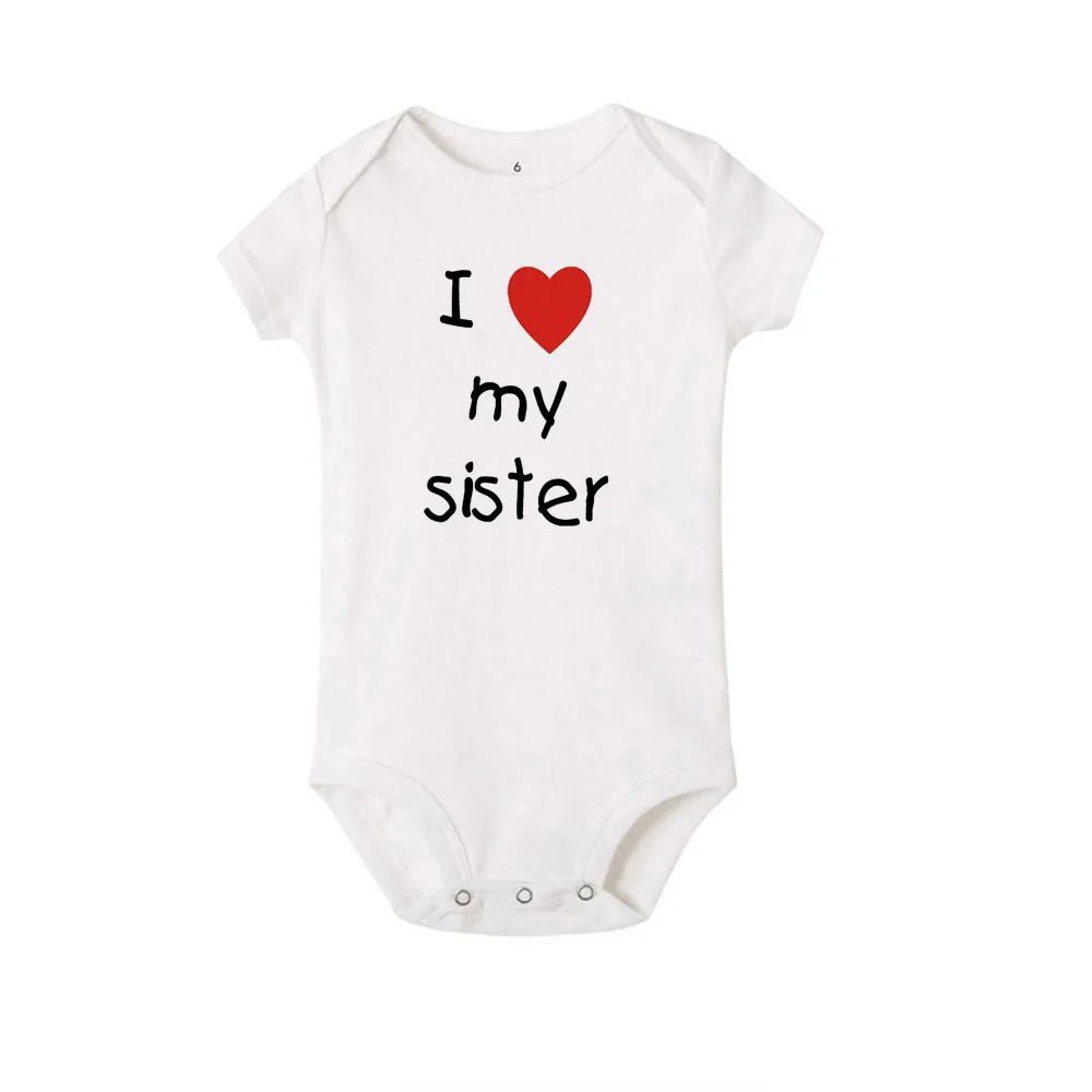 Body Bébé MENISCOUNTER™ – “I Love My Sister / Brother” - Planète bébé