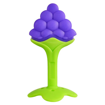 🍓👶 Jouet de Dentition Bébé – Sucette à Mâcher en Silicone en Forme de Fruit™