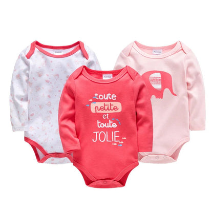 👶 Lot de 3 ou 6 Bodies Bébé – Kavkas | Coton Doux &amp; Style Mignon – Garçon &amp;Fille™ - Planète bébé