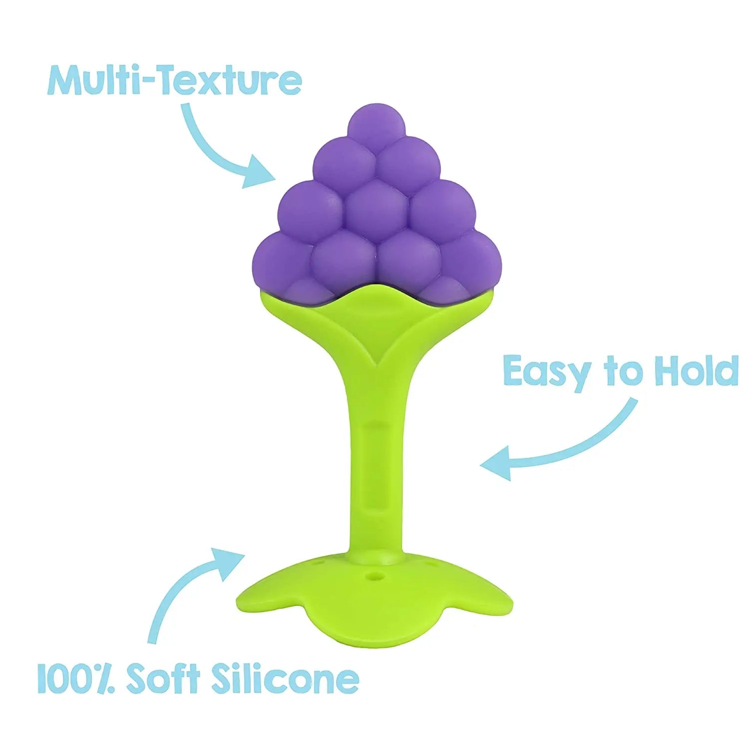 🍓👶 Jouet de Dentition Bébé – Sucette à Mâcher en Silicone en Forme de Fruit™ - Planète bébé