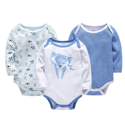 👶 Lot de 3 ou 6 Bodies Bébé – Kavkas | Coton Doux &amp; Style Mignon – Garçon &amp;Fille™