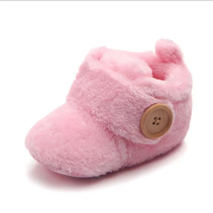 Chaussons Hiver Bébé Chauds – Premiers Pas Antidérapants &amp; Semelle Souple™