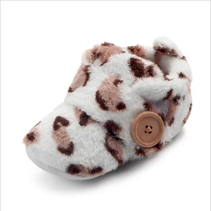 Chaussons Hiver Bébé Chauds – Premiers Pas Antidérapants &amp; Semelle Souple™