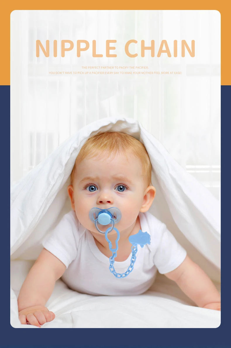 🍓👶 Jouet de Dentition Bébé – Sucette à Mâcher en Silicone en Forme de Fruit™