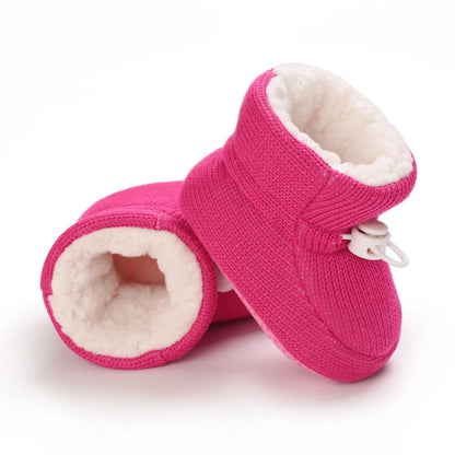 🧣❄️ Bottillons d’Hiver Bébé – Coton Chaud &amp; Semelle Antidérapante – Premiers Pas – 0 à 18 Mois™
