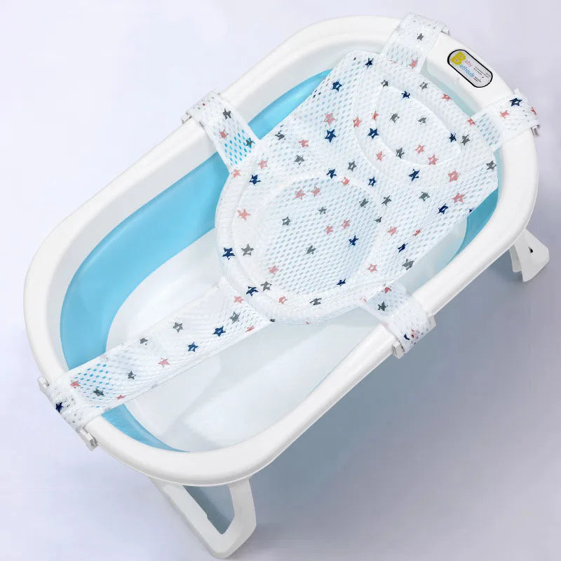 🛁 Hamac de Bain pour Bébé – Filet de Bain Réglable &amp; Antidérapant – Support de Bain Nouveau-né Universel™ - Planète bébé
