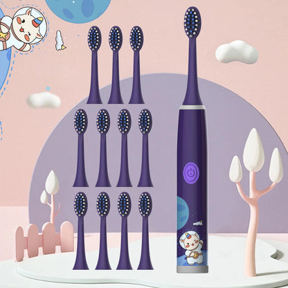 Brosse à Dents Électrique Enfant – Ultra-Doux &amp; Nettoyage Ludique (Sans Pile)™