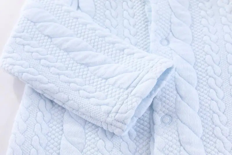 🧸❄️ Combinaison Bébé Chaude à Manches Longues – Automne &amp; Hiver – 100% Coton Uni™ - Planète bébé