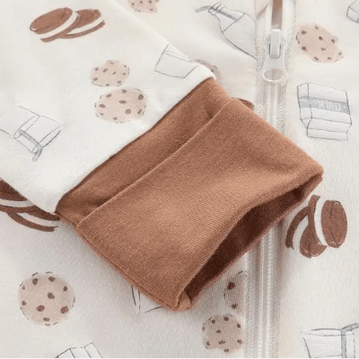 Barboteuse - UnisexRompers™ - Biscuit - Planète bébé